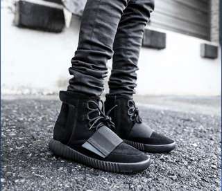 Buy Yeezy boost 750 triple black replica Men Shoes Sale