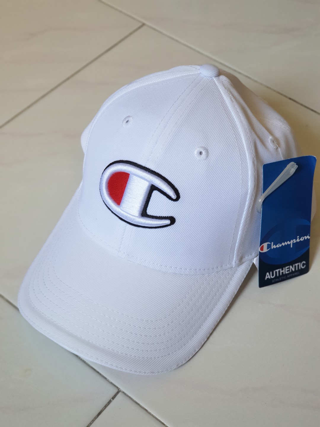 blue champion cap