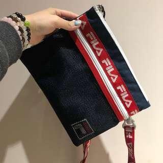 🇯🇵沖繩🇯🇵購入 FILA 雙層 斜背包 小包包