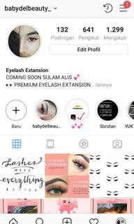 Eyelash extansion poris