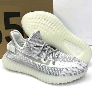 TNIS YEEZY STATIC BLACK ALL REFLECTIVE bspremium