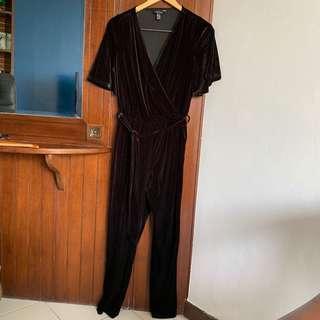 New Look Velvet Jumpsuit