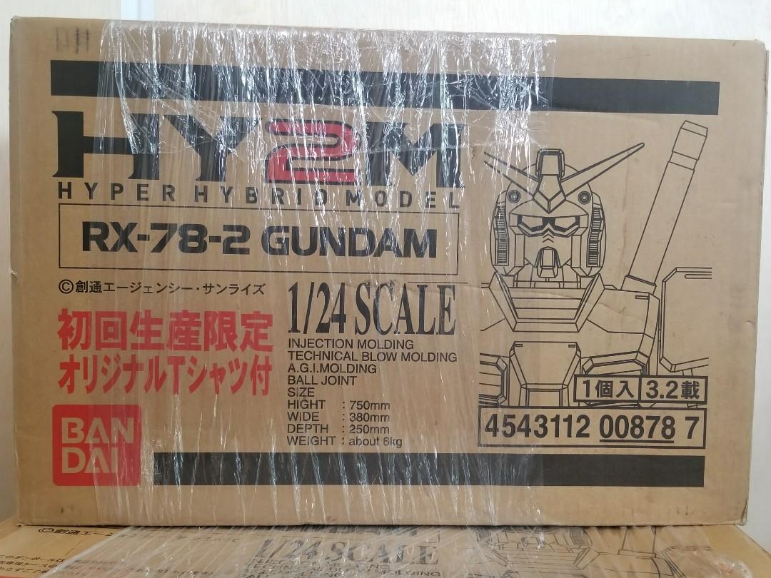 HY2M RX-78-2 ガンダム　1/24 初回生産限定オリジナルTシャツ付 HY2M RX-78-2 ガンダム 1/24 初回生産限定オリジナルTシャツ付 - メルカリ