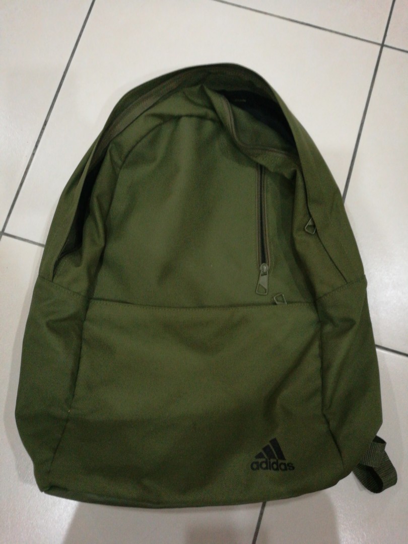 army green adidas backpack