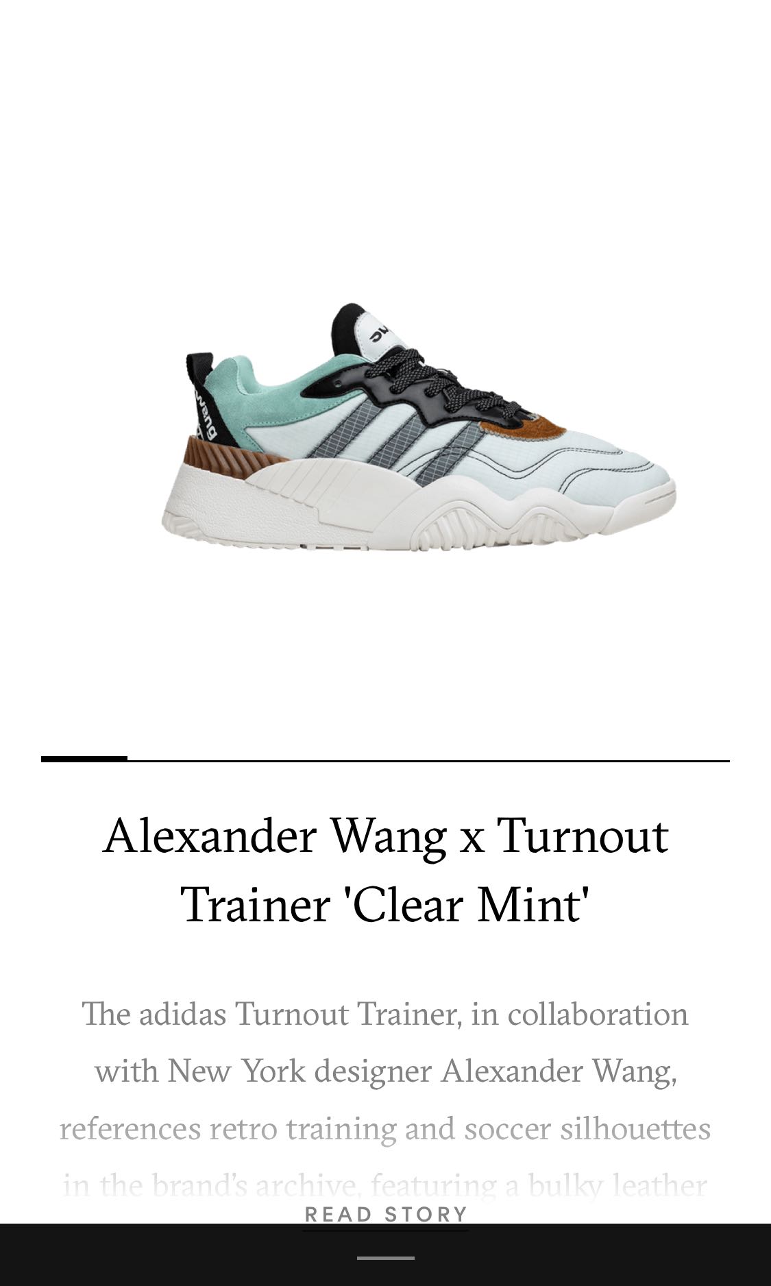 Alexander wang adidas turnout online