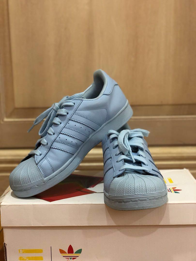 Adidas superstar deals supercolor blue sky