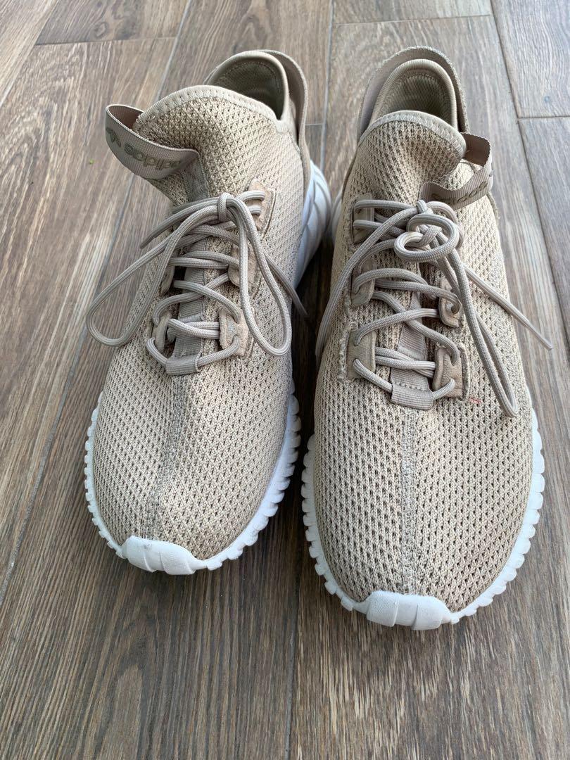 adidas tubular doom sock tan