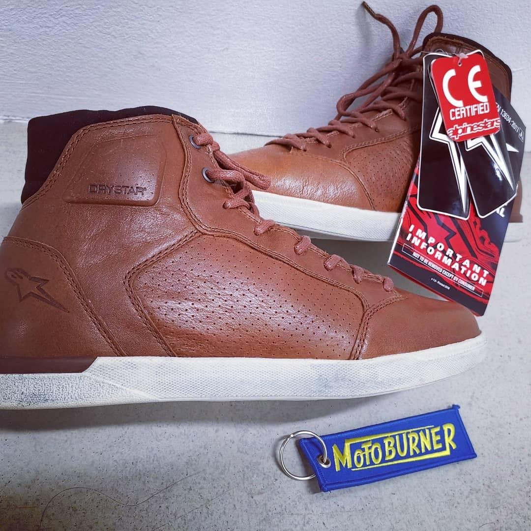 9, Brown Alpinestars J-Cult Shoe 9, Brown Alpinestars J-Cult Shoe