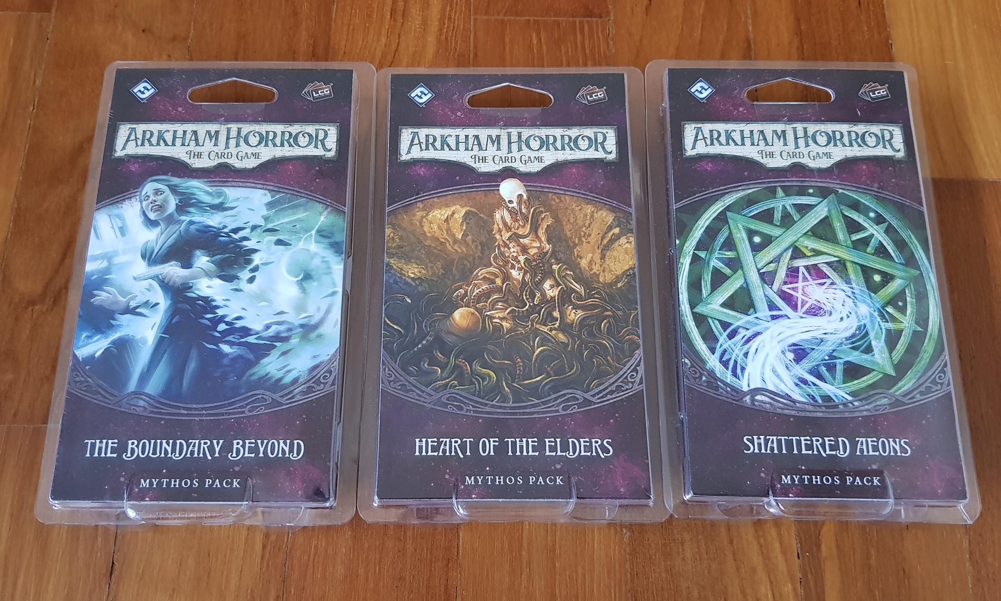 Arkham Horror The Card Game Heart of the Elders Mythos Pack New Sealed 