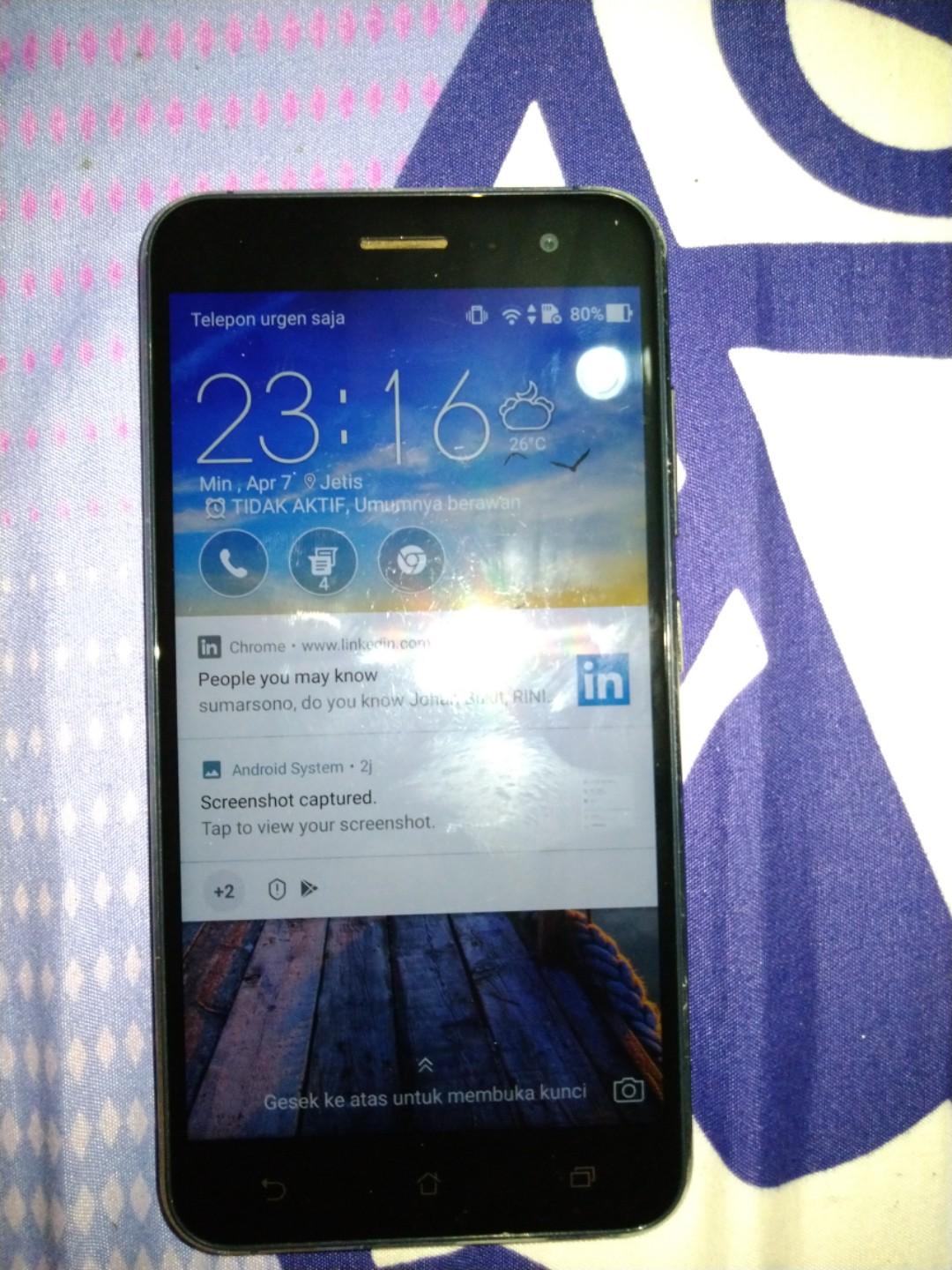 Asus Zenfone 3 Z017db Telepon Seluler Tablet Ponsel Android Lainnya Di Carousell