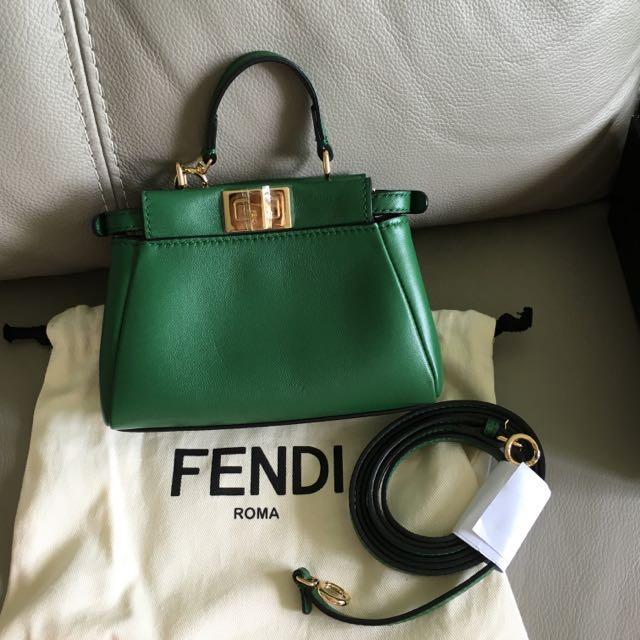 Fendi micro peekaboo best sale price