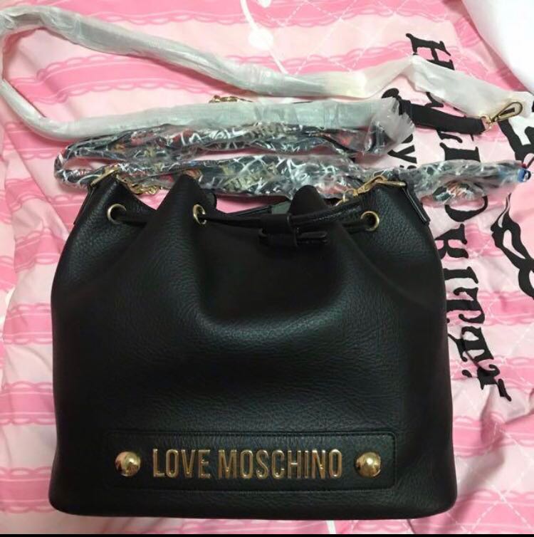 moschino black handbag