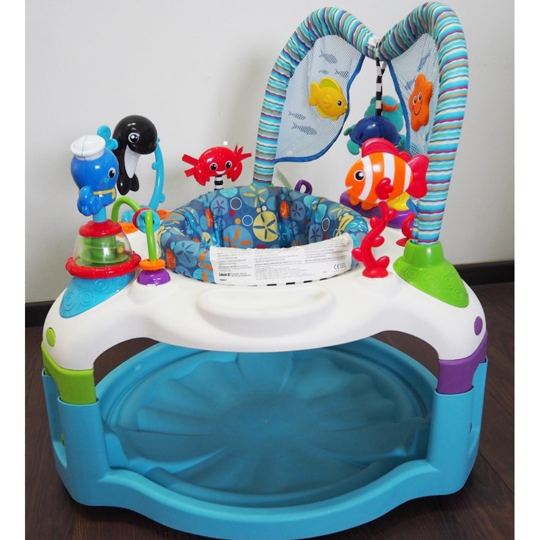 Baby einstein rhythm of hotsell the reef activity saucer instructions