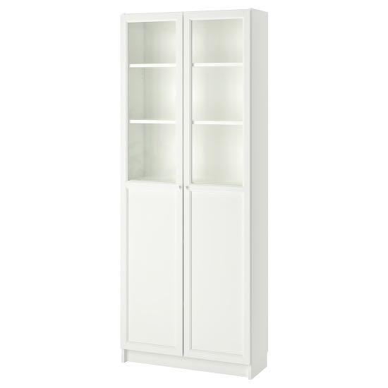 Billy Bookshelf With Panel Glass Door Furniture Shelves