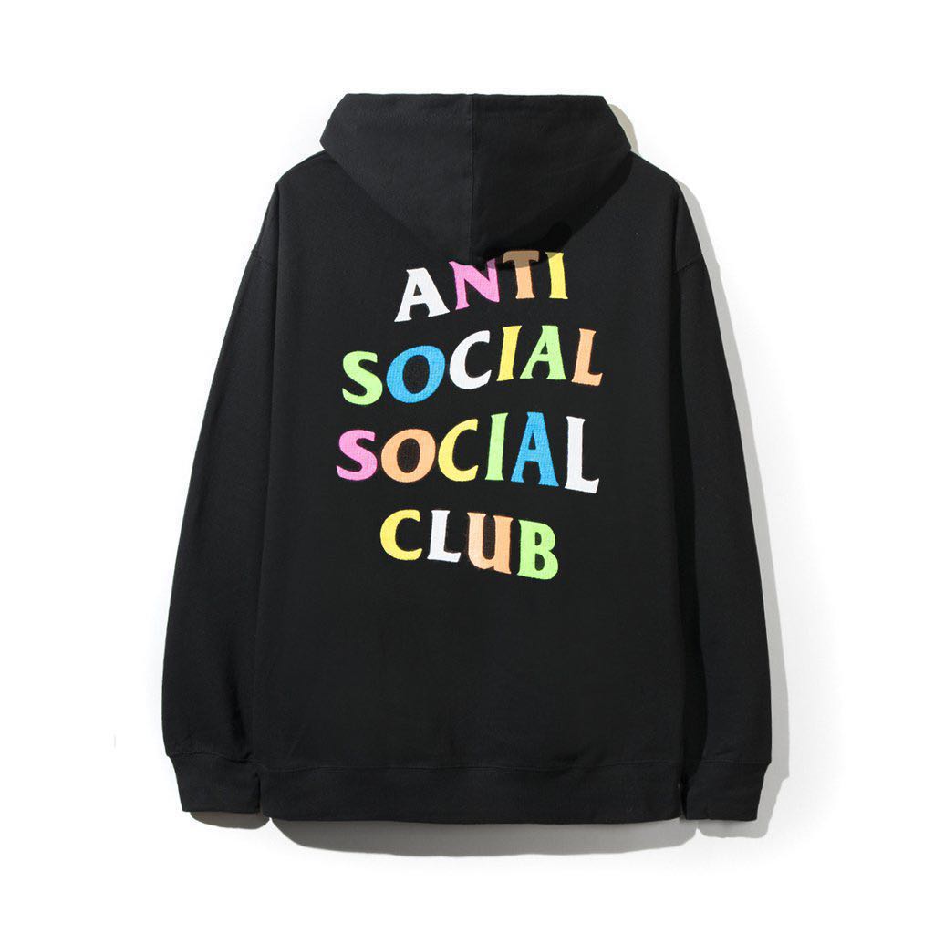 BN ASSC Rainbow Hoodie Size S Men s Fashion Tops Sets
