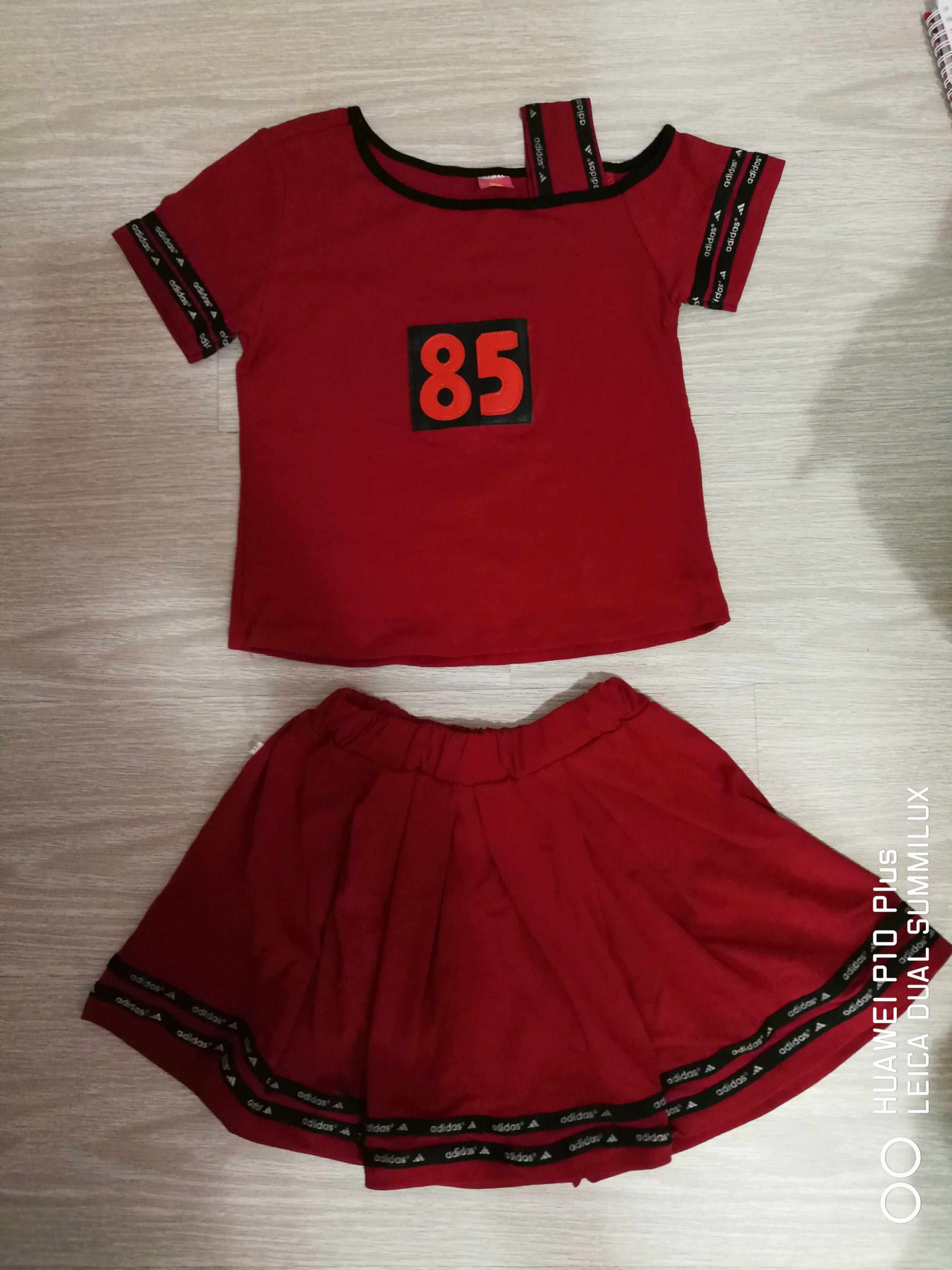 Maroon adidas hotsell kids