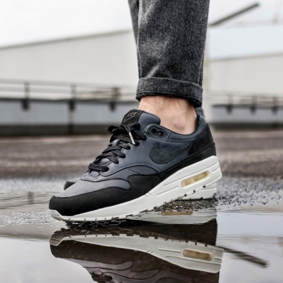 Nike air max 1 pinnacle black cheap
