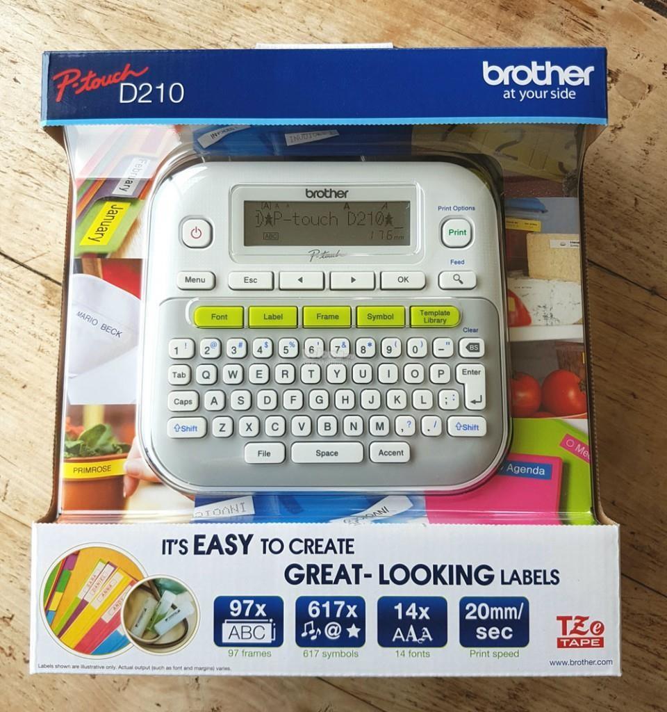 Brother P Touch Pt D210 Label Maker Brand New Computers
