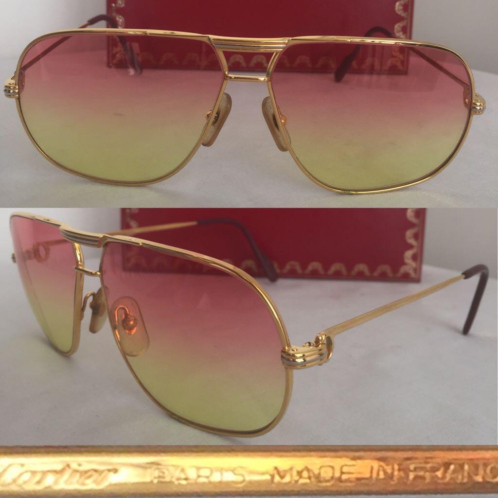 old cartier sunglasses