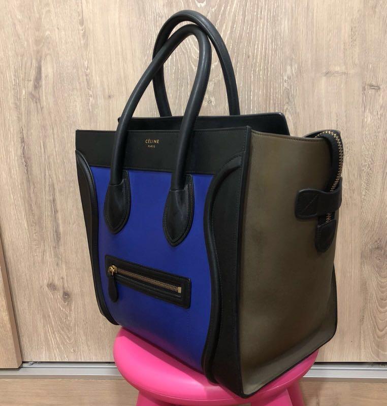 Celine tricolor mini luggage online