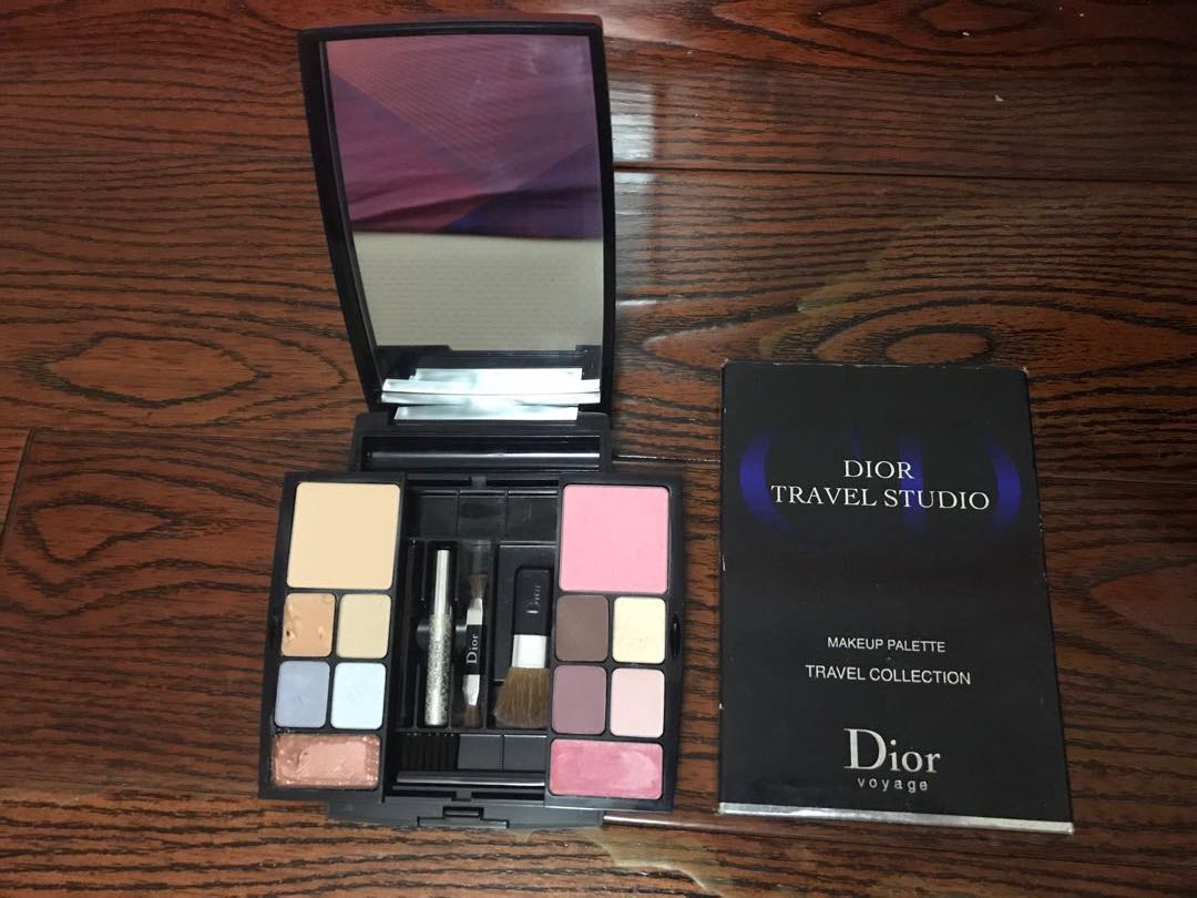 christian dior travel makeup palette