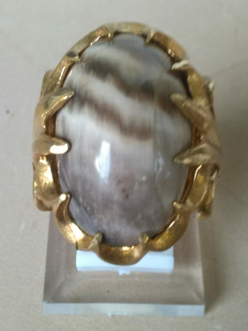 Cincin Bulu Macan Putih Vintage Amp Collectibles Vintage
