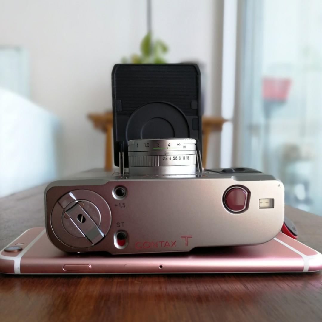 Contax T compact 35mm film RangeFinder camera, Photography, Cameras on ...