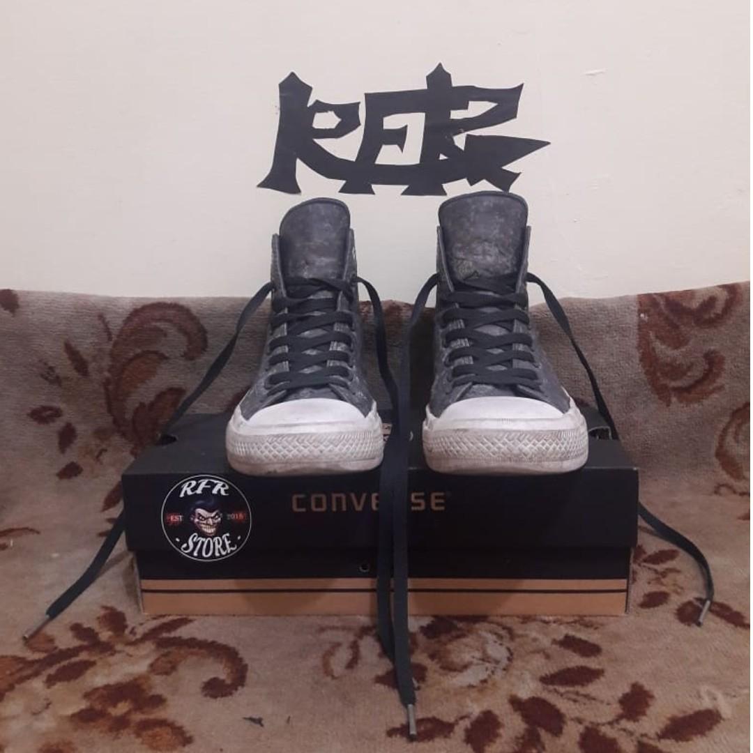 Converse CT II Reflective wash almost grey hi Original