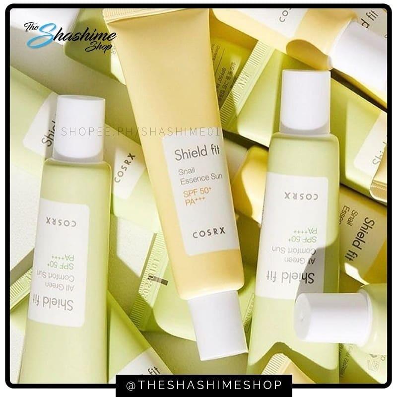 New Cosrx Shield Fit All Green Comfort Snail Essence Sun 35ml Health Beauty Skin Bath Body On Carousell