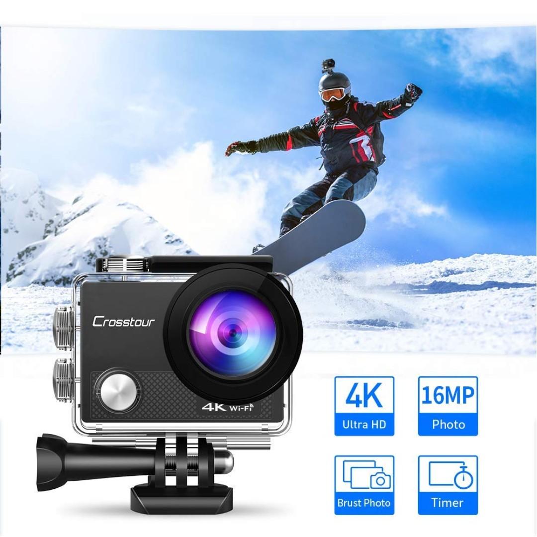 Crosstour 4k Action Camera 16mp Ct9000 Photography Cameras