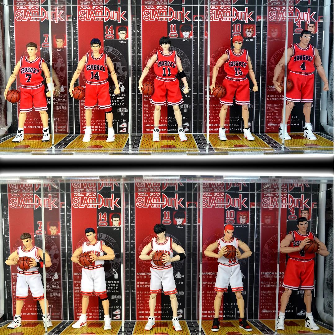 Customized Acrylic Display Cabinet for DASIN GT SLAMDUNK 1 12 action figures Shohoku only