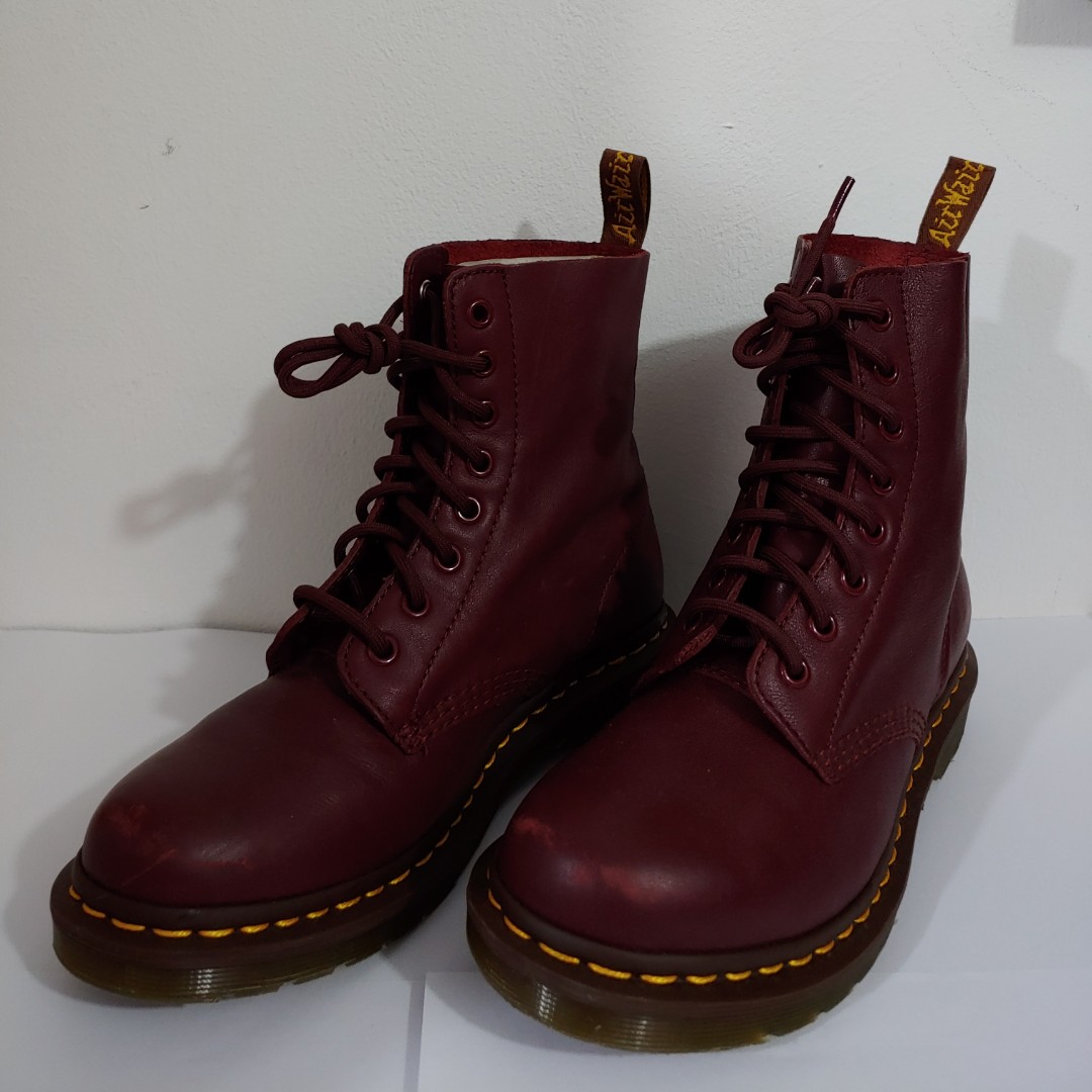 doc martens pascal red