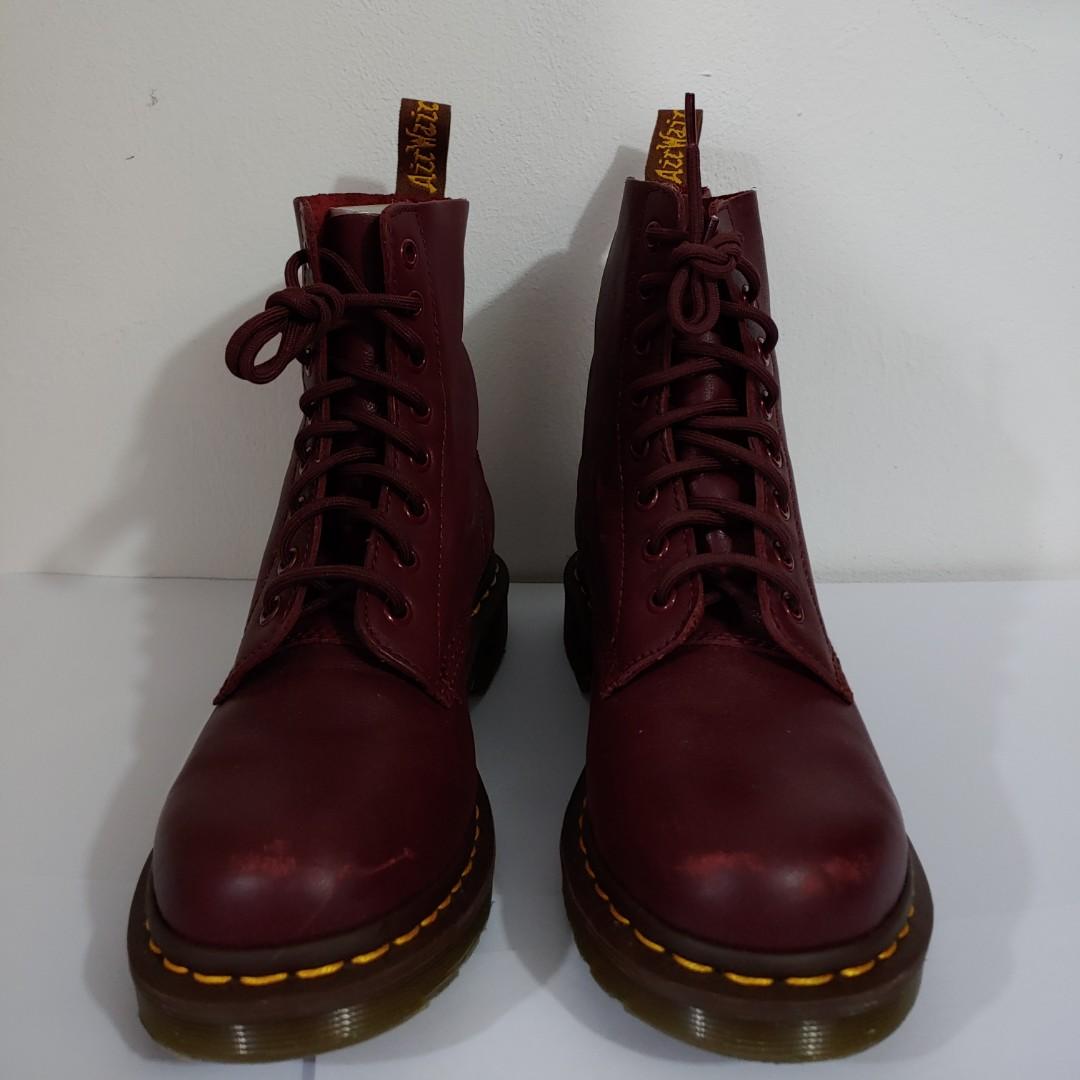 Cherry red virginia dr martens sale
