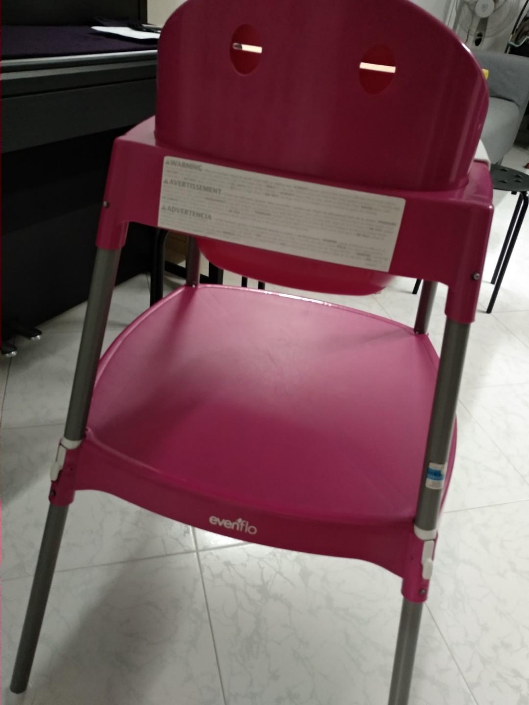 Evenflo convertible high sales chair dottie rose