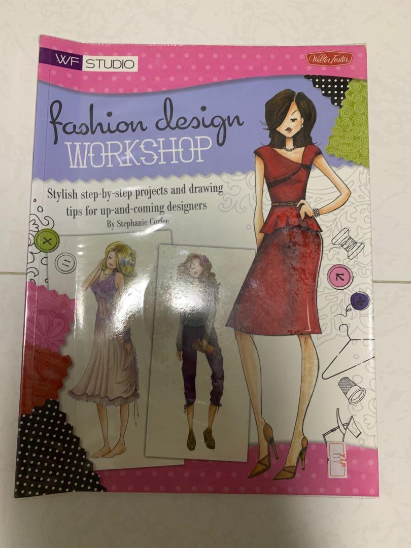 Fashion Design Workshop Reference Book Books Stationery