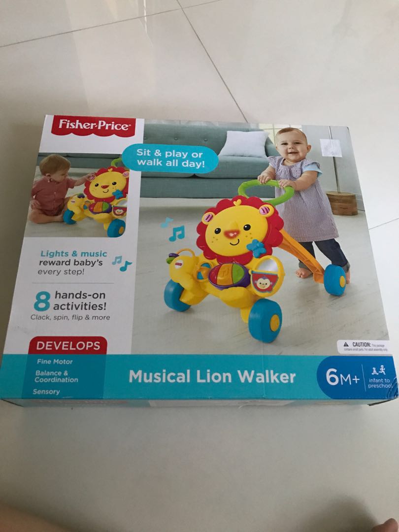 fisher price musical lion