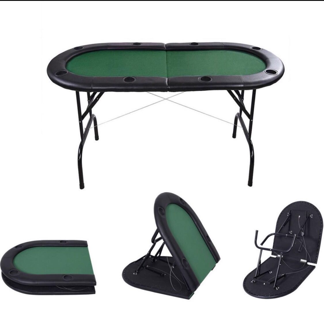 Foldable Poker Table Furniture Tables Chairs On Carousell