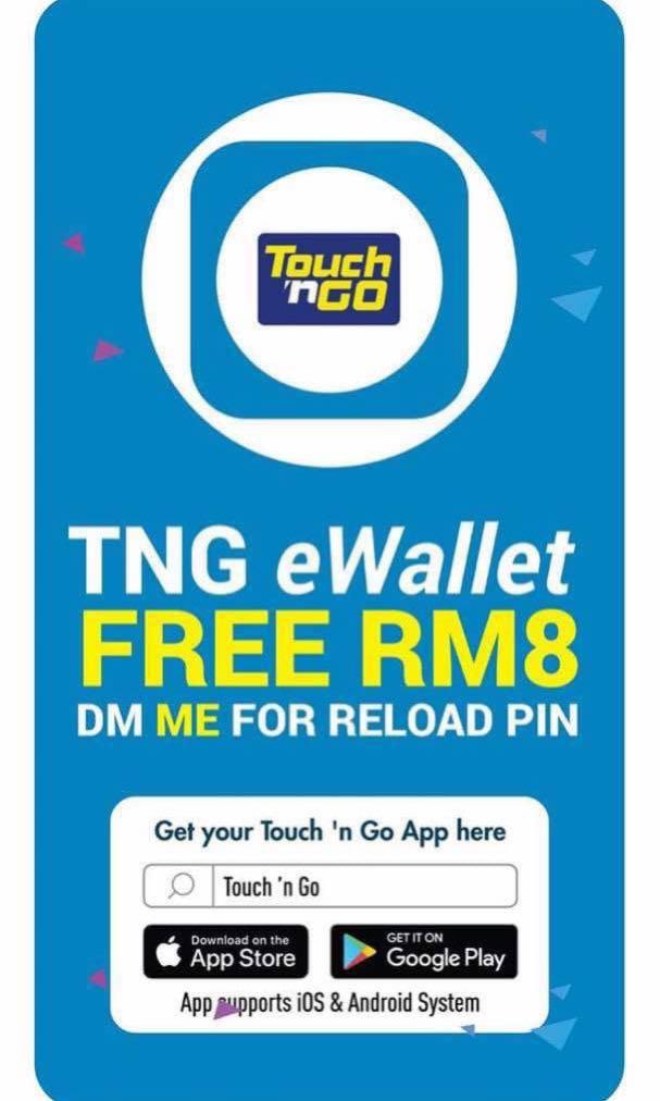 Tng ewallet free reload pin