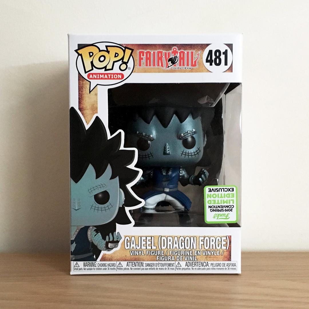 Gajeel dragon top force funko pop