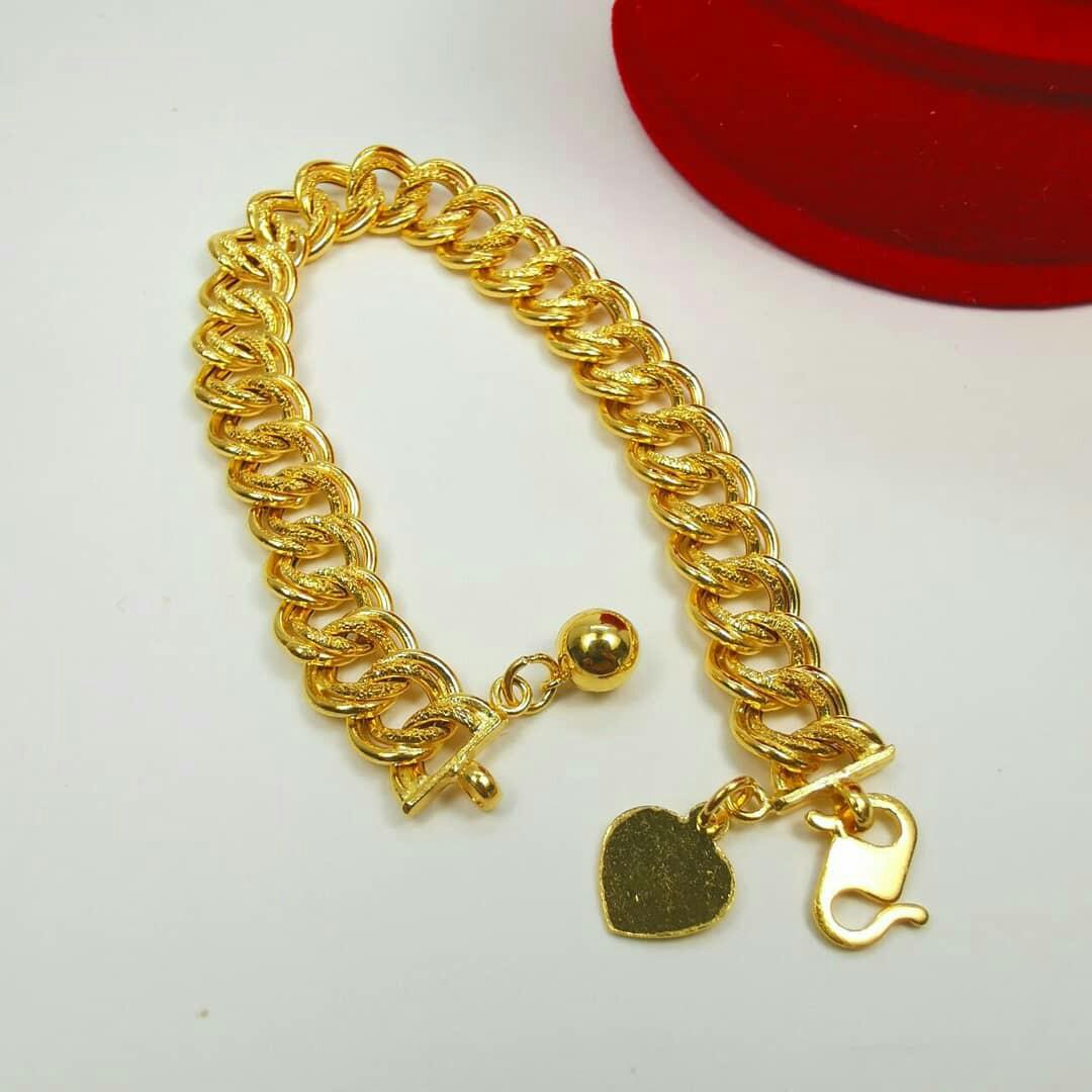 Gelang Tangan Emas 916 Budak Coco Women S Fashion Jewellery On Carousell