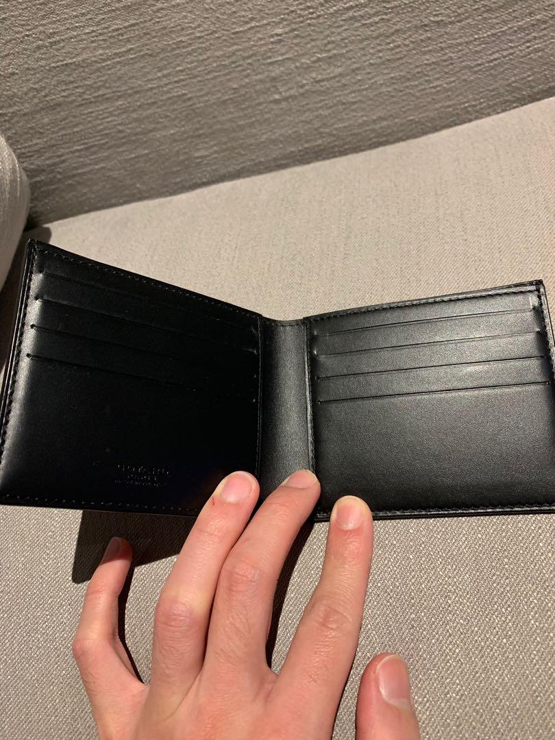 GOYARD Bi-Fold Coated Canvas Wallet Black