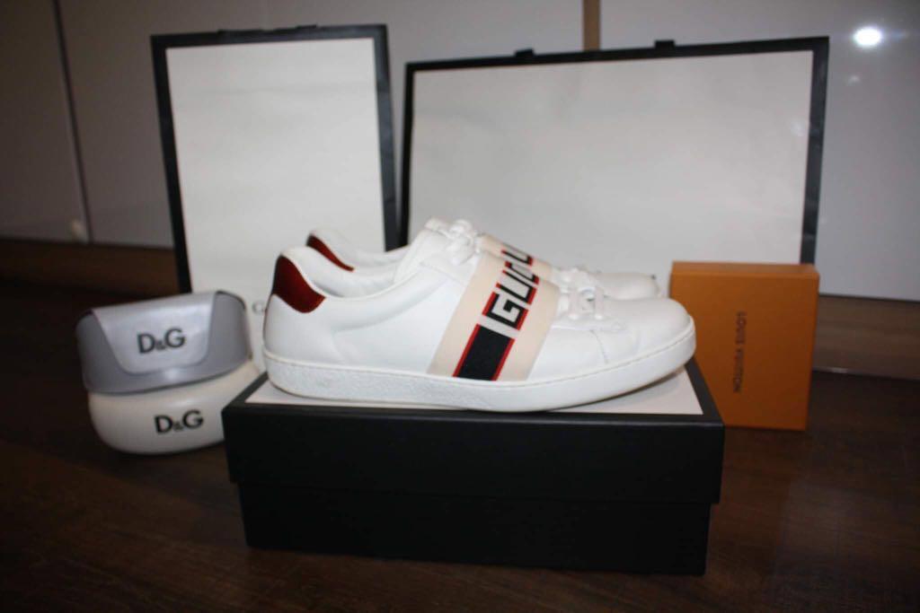 Men's ace sales gucci stripe sneaker