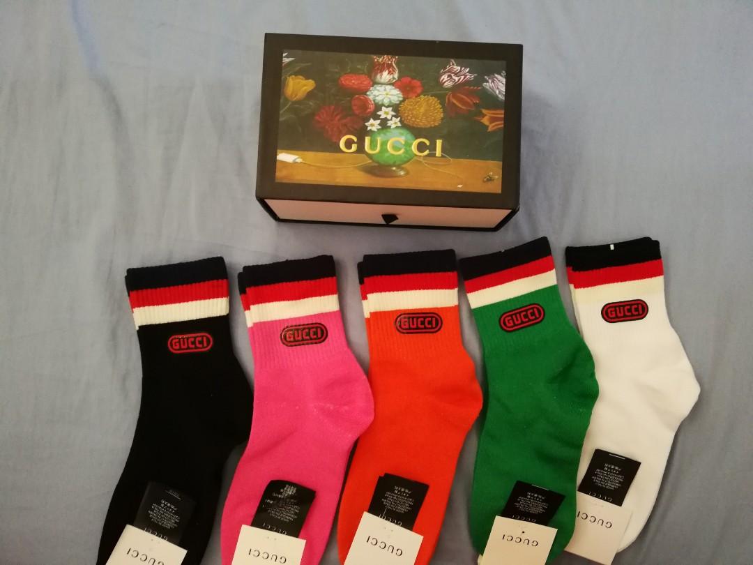 Gucci socks with game tag, Women's Fashion, Footwear, Sneakers on Carousell
