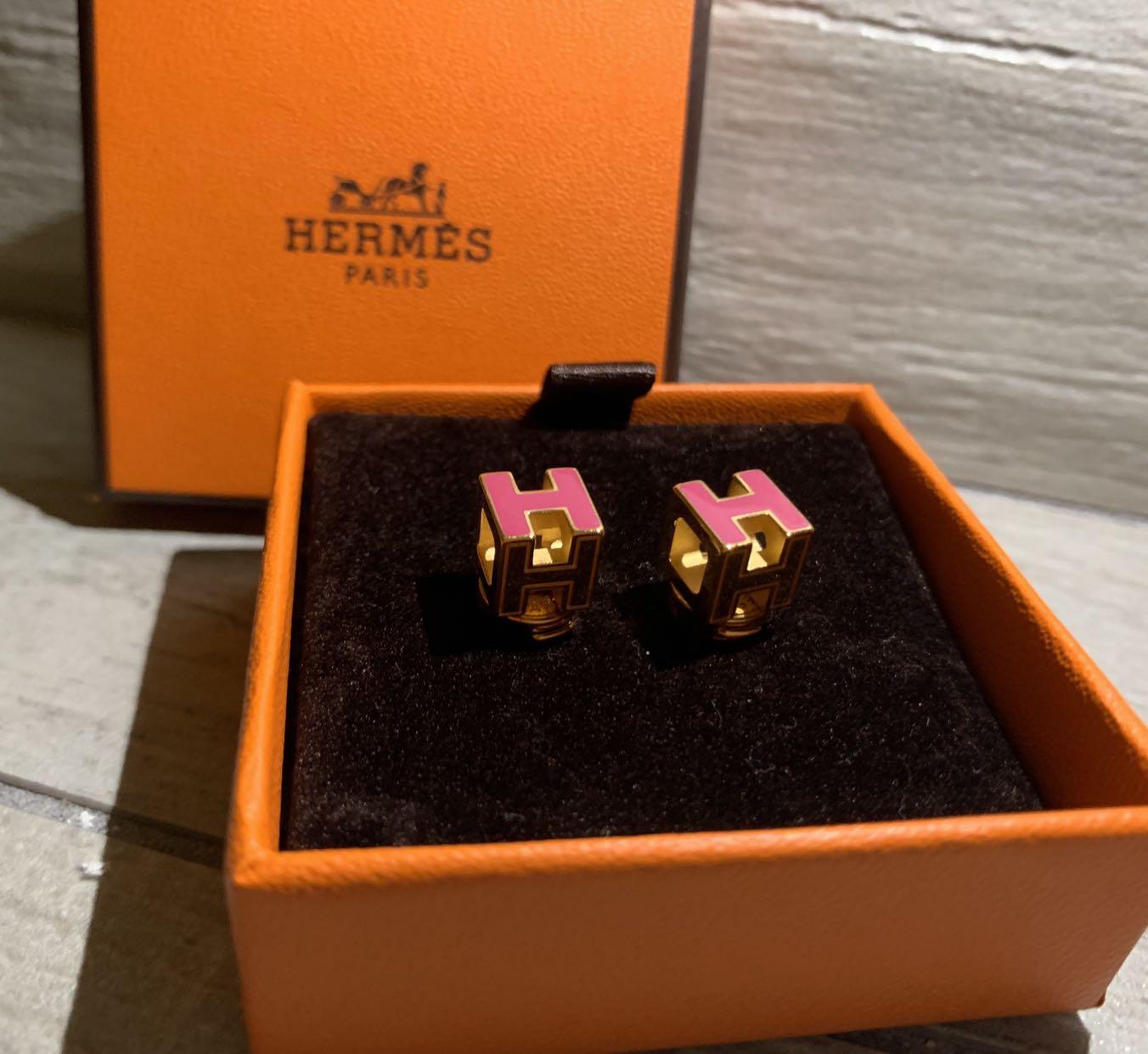 Hermes cage h hotsell earrings