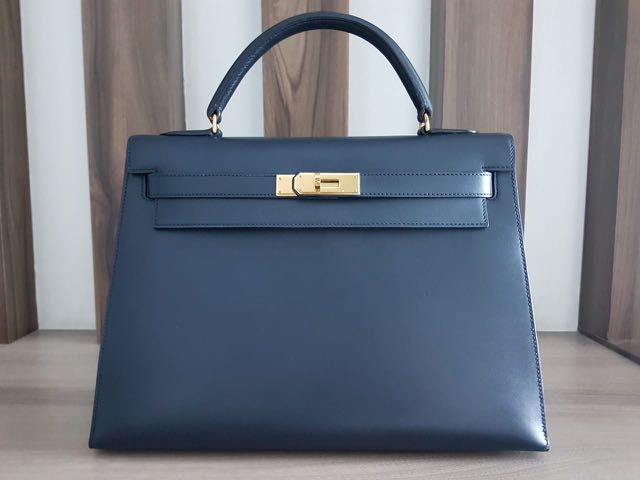 Hermes kelly 2025 navy blue