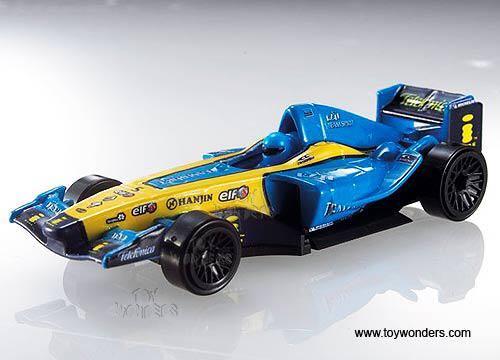 SCUDERIA GP Caso personalizzata Renault & sponsor sfondo per F1 HOTWHEELS 1/18 