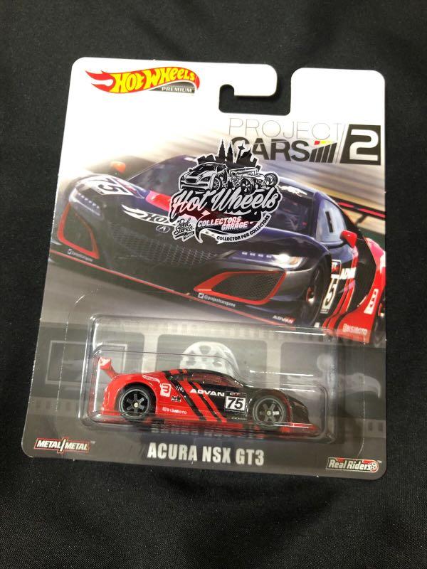 hot wheels project cars 2 acura nsx gt3