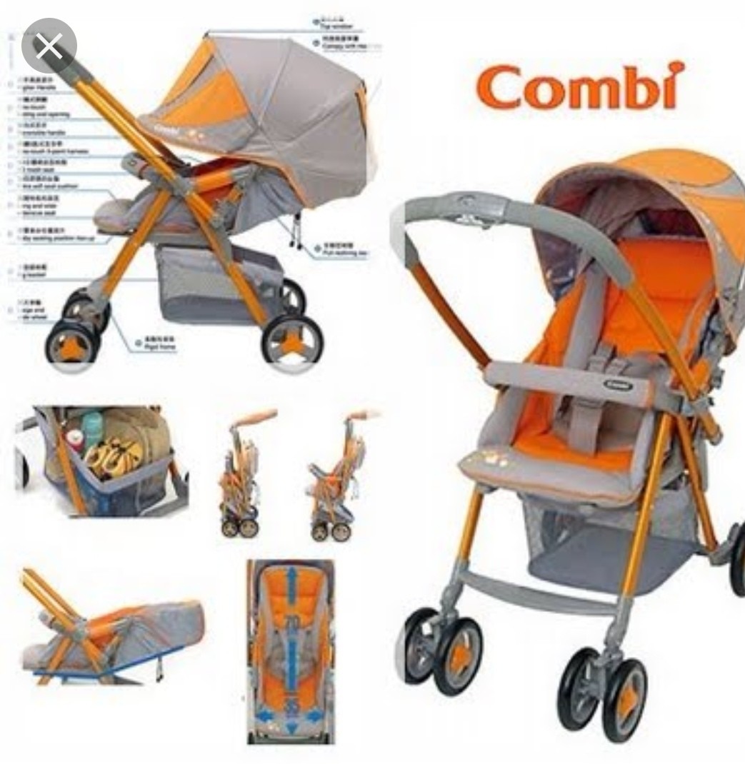 Japan Combi Urban Stroller Babies Kids Going Out Strollers on Carousell