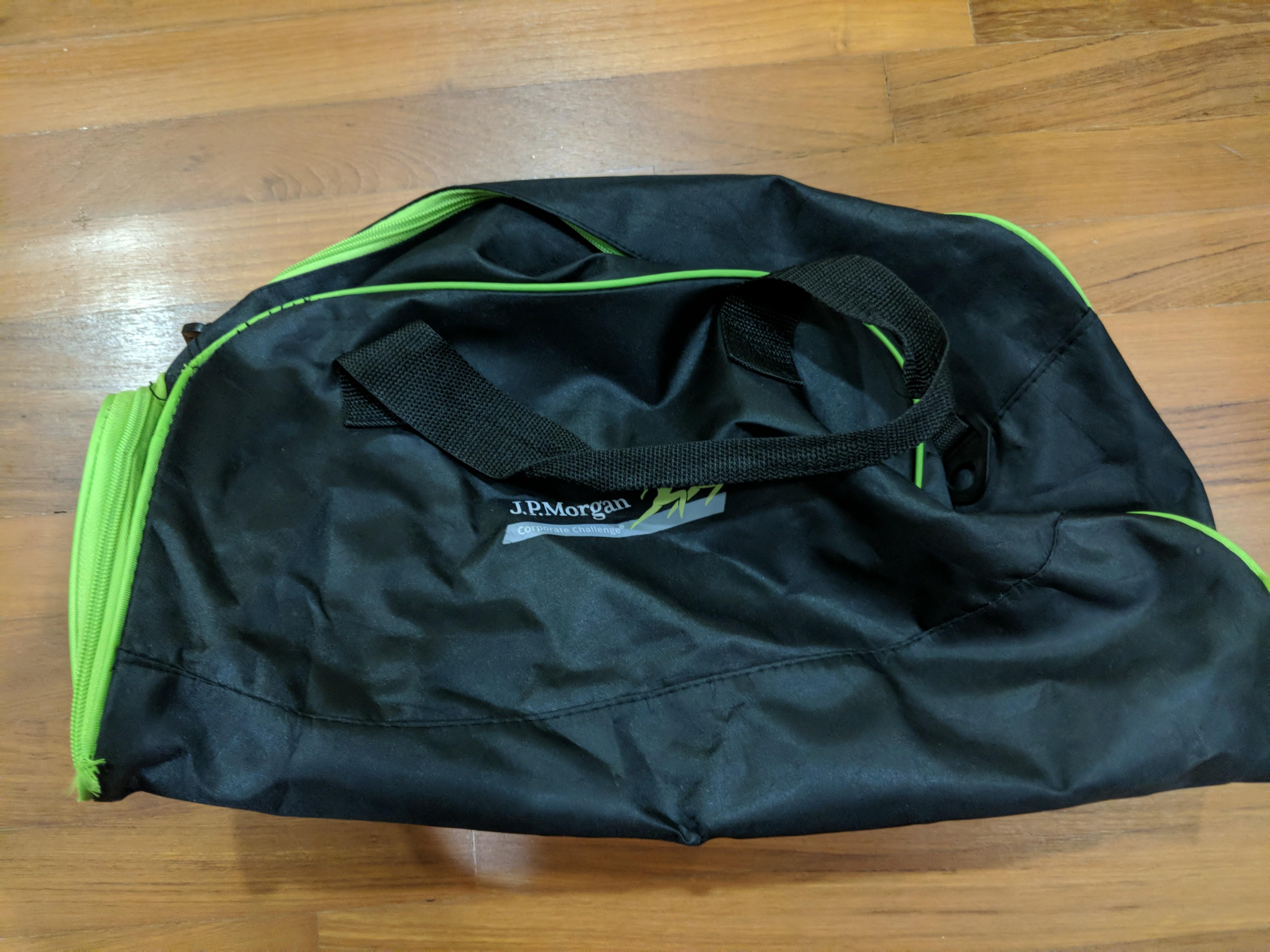 jp morgan gym bag