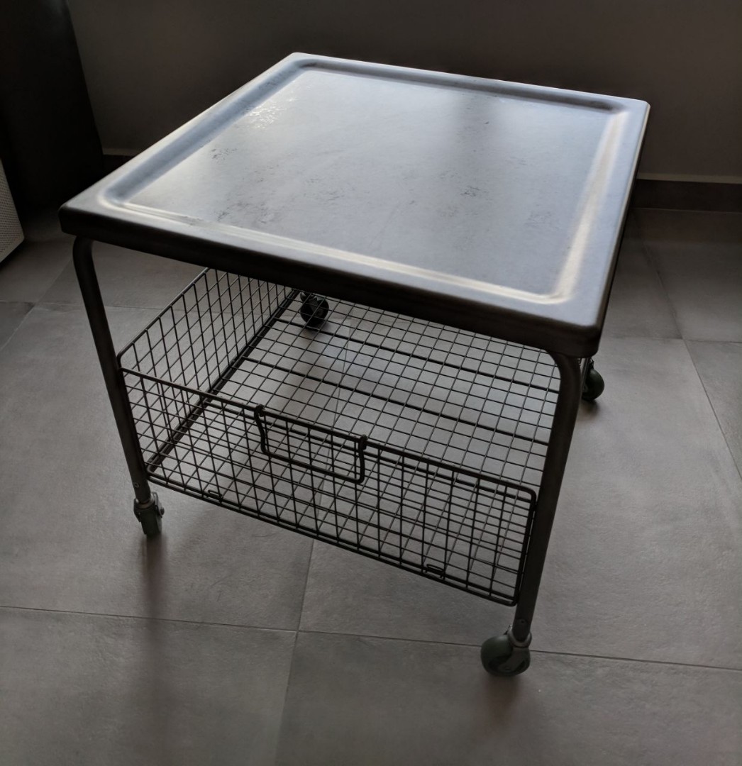 Laller d coffee table with castors Furniture Home Living